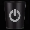New Bouclair Black Waste Bin with Game Loading Print