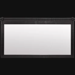 Sale Bouclair Black Wood Rail Mirror