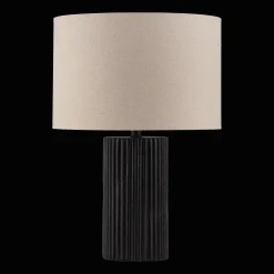 Hot Bouclair Black Wood Table Lamp