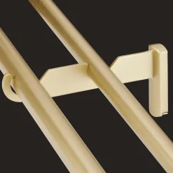 Clearance Bouclair Blackout Curtains Double Rod Set - Diameter 19mm