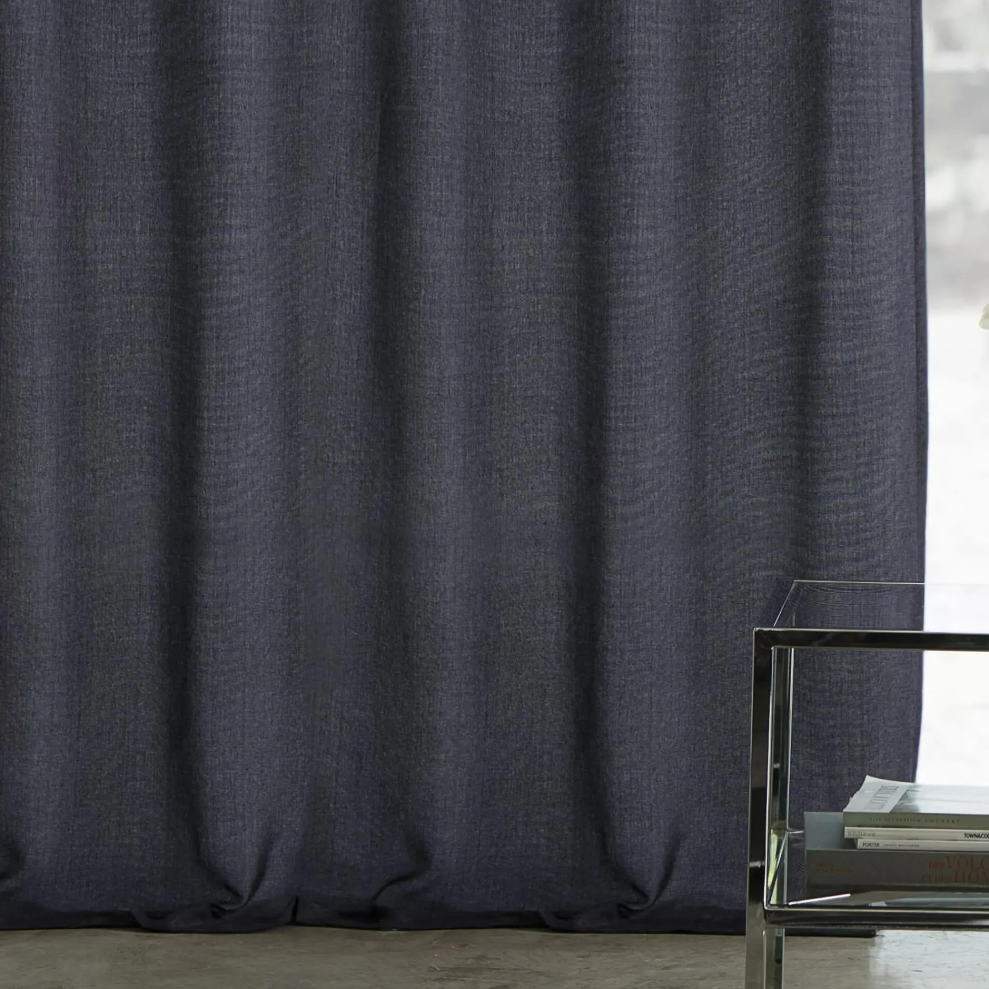 Discount Bouclair Blue Aura Panel Curtain
