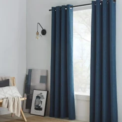 Clearance Bouclair Blue Chita Blackout Curtain