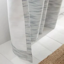 Bouclair Blue Hadas Grommet Blackout Curtain