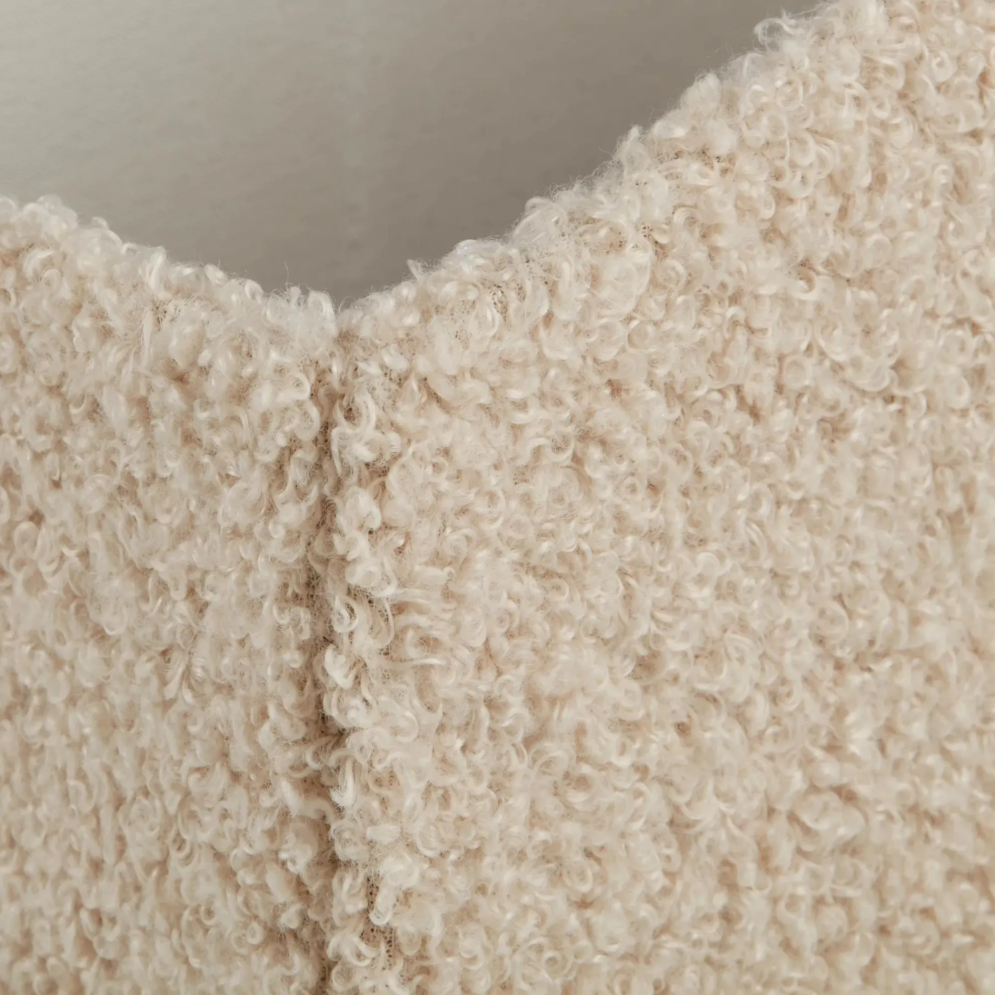 Clearance Bouclair Boucle Fabric Diaper Caddy