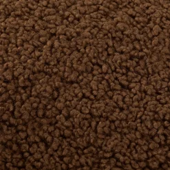 Bouclair Brown Doodle Boucle Decorative Throw Pillow