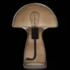 Best Bouclair Brown Glass Mushroom Table Lamp