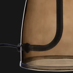 Best Bouclair Brown Glass Mushroom Table Lamp