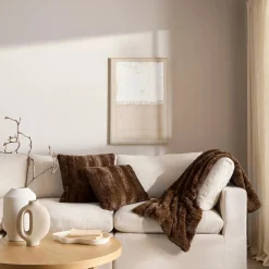 Sale Bouclair Brown Set of 2 Ellyn Decorative Pillow