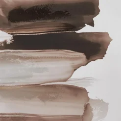 New Bouclair Brown Strokes Framed Art