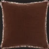Online Bouclair Brown Taha Decorative Pillow