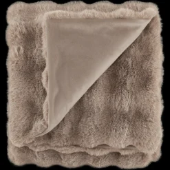 Clearance Bouclair Bubble Faux Fur Throw