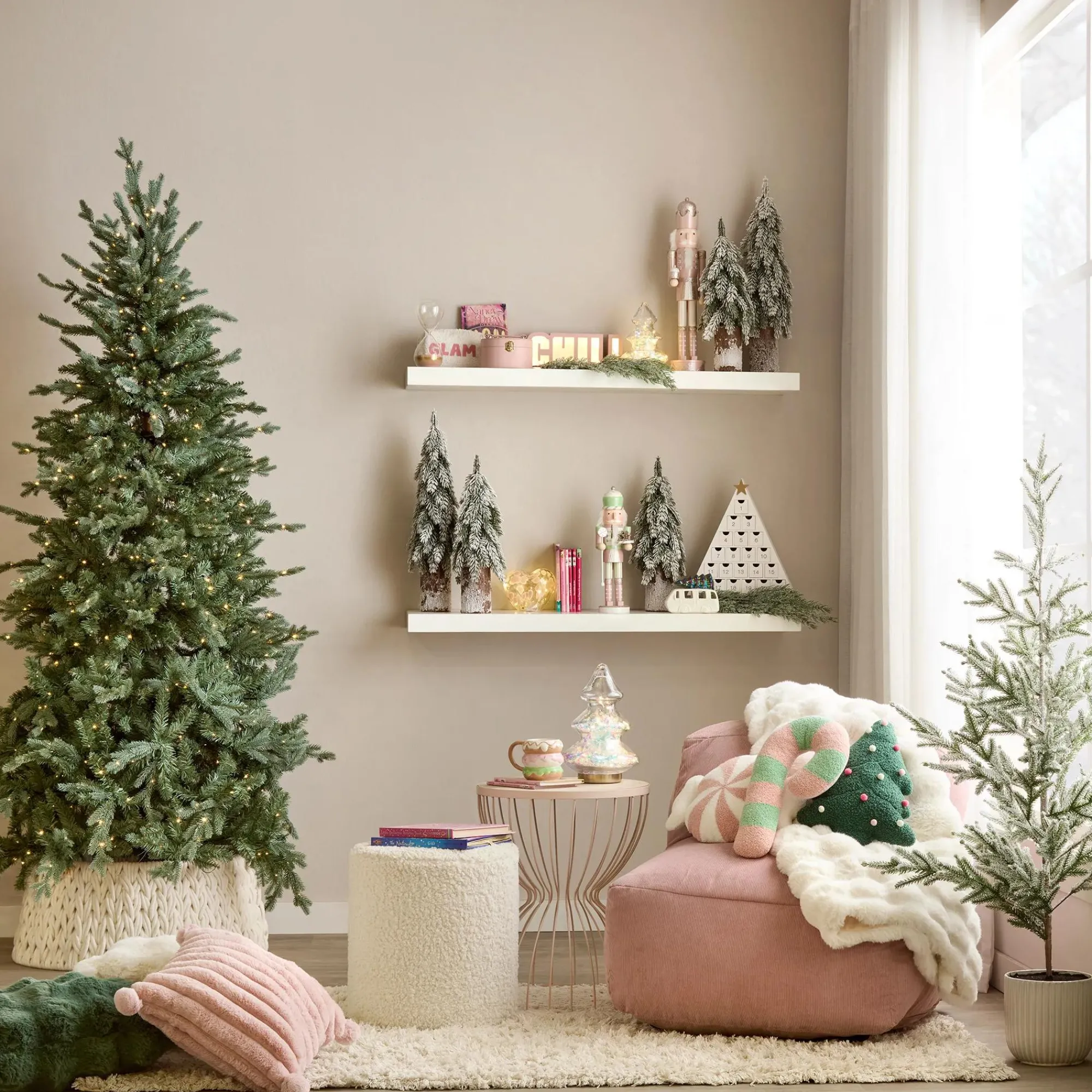 Clearance Bouclair Candy Cane Decorative Pillow