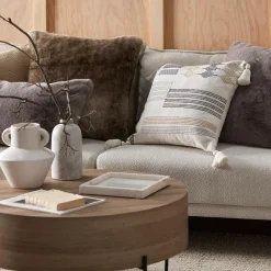 Best Bouclair Cement Bottle Table Vase