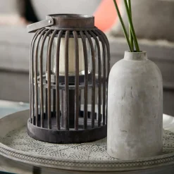 Best Bouclair Cement Bottle Table Vase