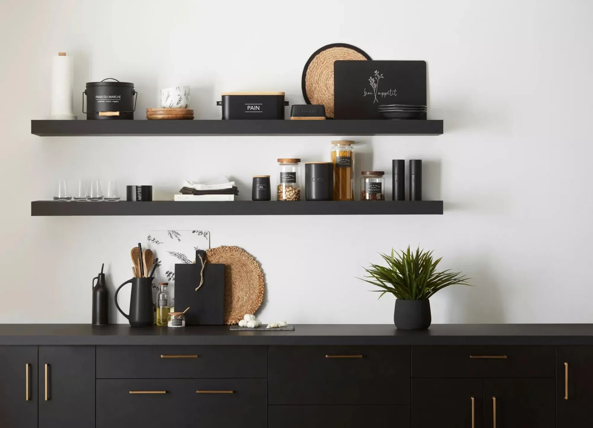 Clearance Bouclair Ceramic & Wood Butter Dish