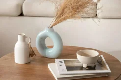 Outlet Bouclair Ceramic Bottle Vase with Tassel