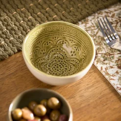 Hot Bouclair Ceramic Bowl Artwork