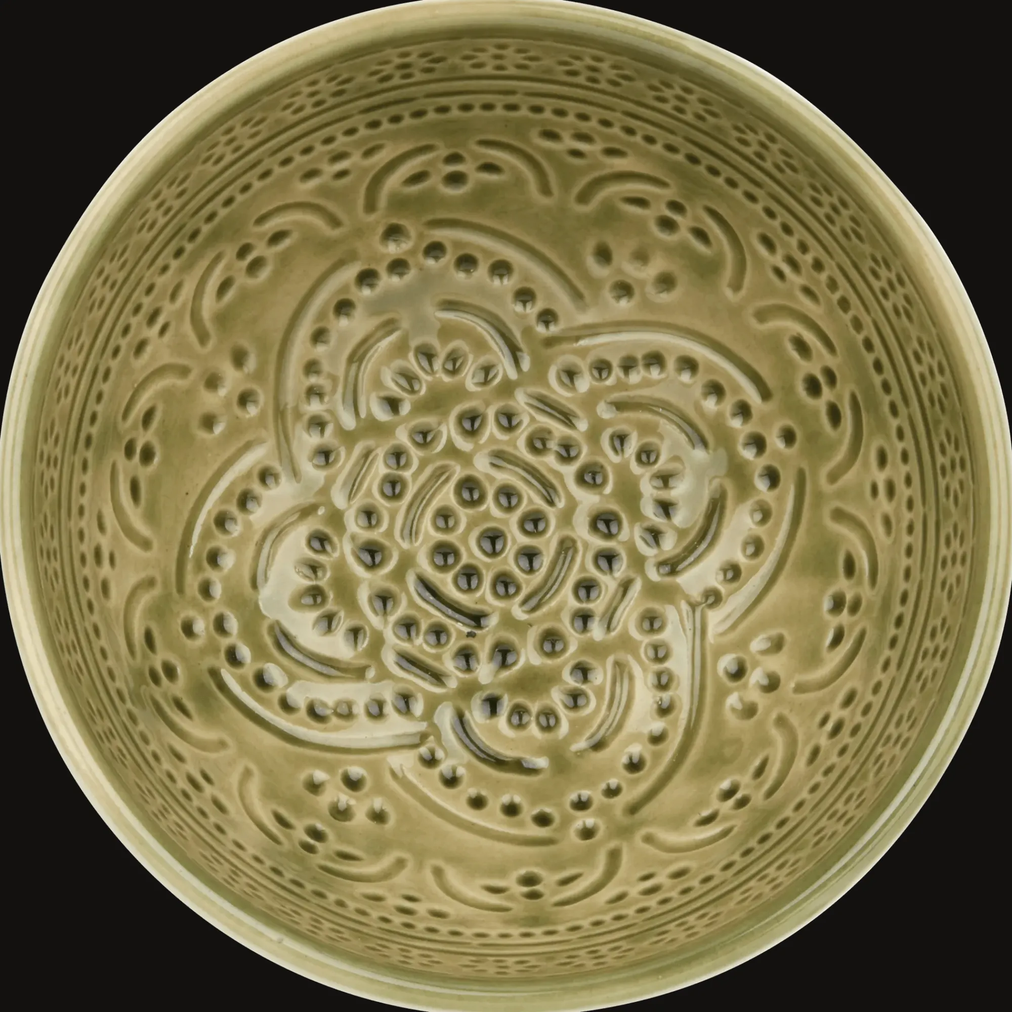 Hot Bouclair Ceramic Bowl Artwork