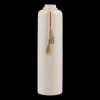 Hot Bouclair Ceramic Floor Vase with Beaded Tassels