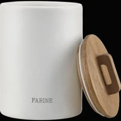 New Bouclair Ceramic Flour Jar