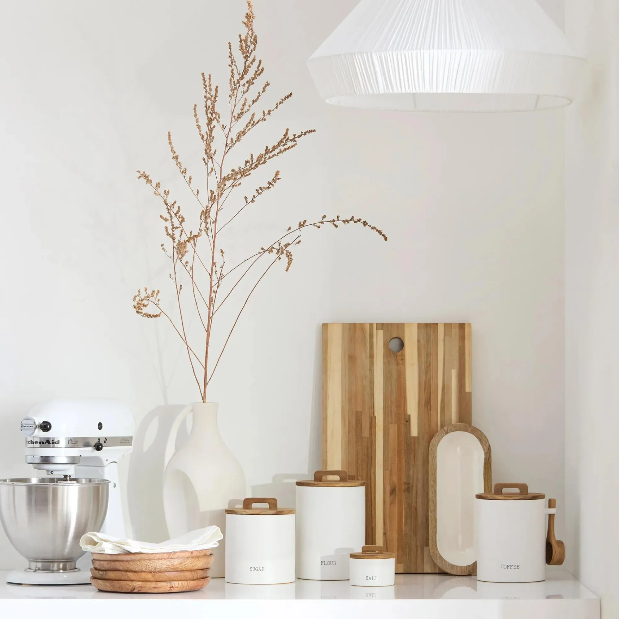 New Bouclair Ceramic Flour Jar