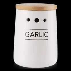 Online Bouclair Ceramic Garlic Container