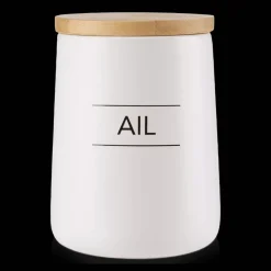 Online Bouclair Ceramic Garlic Container