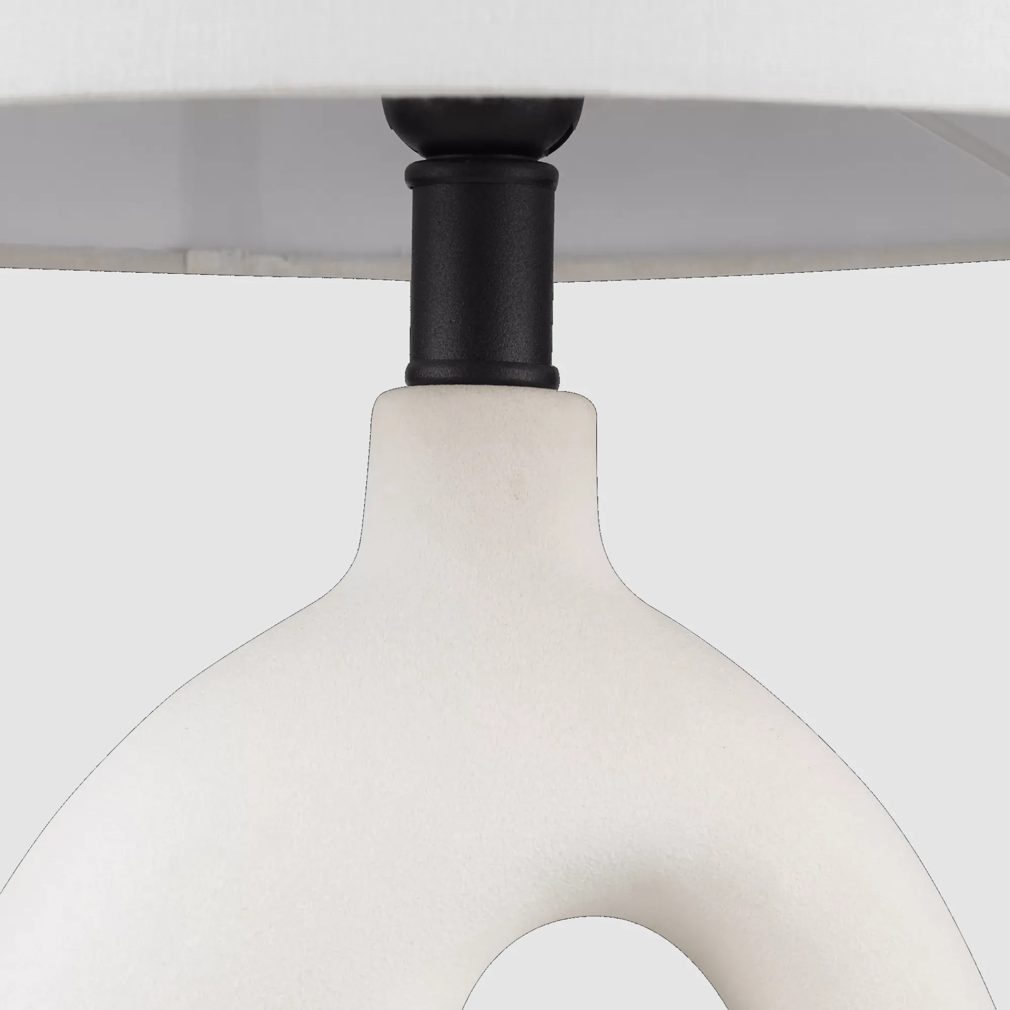 Online Bouclair Ceramic Loop Table Lamp