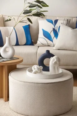 Bouclair Ceramic Loop Vase