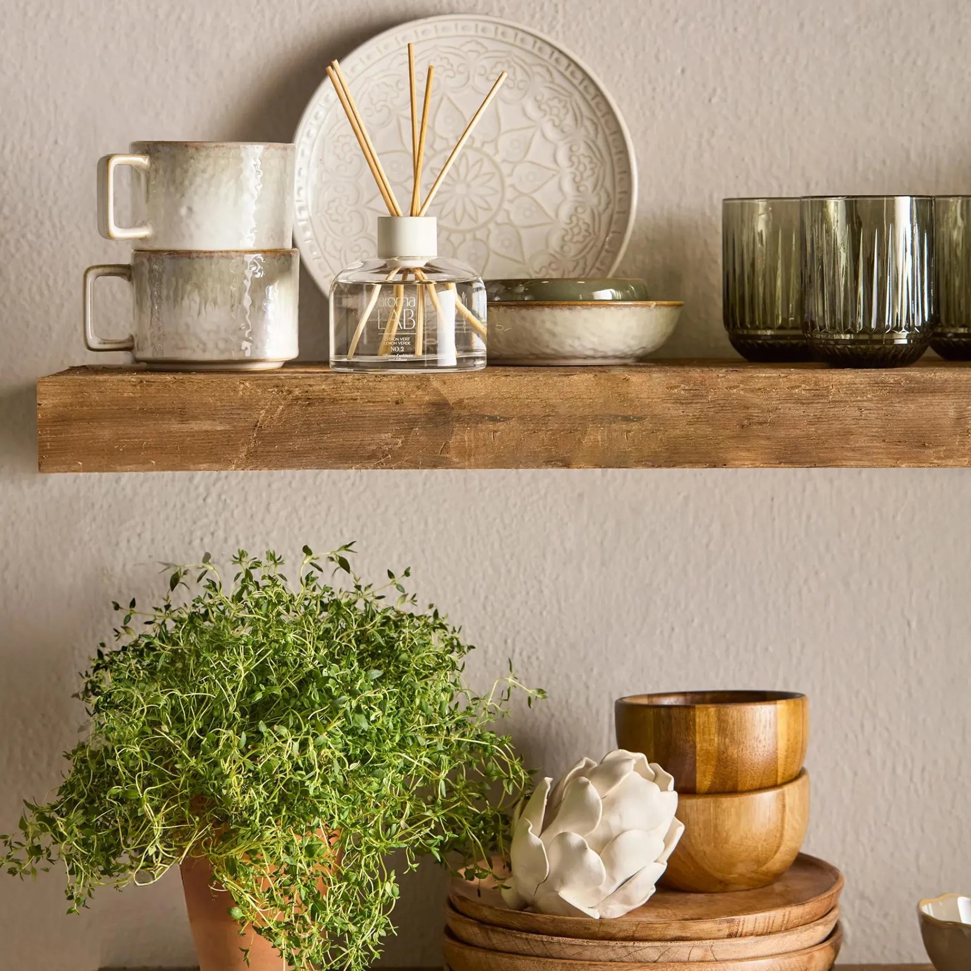 Outlet Bouclair Ceramic Pattern Plate