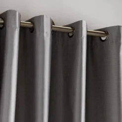 Online Bouclair Charcoal Pegaze Blackout Curtain