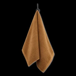New Bouclair Cognac Textured Hand Towel