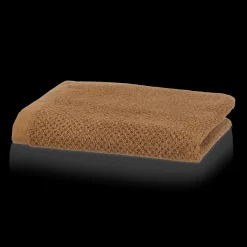 Discount Bouclair Cognac Textured Washcloth