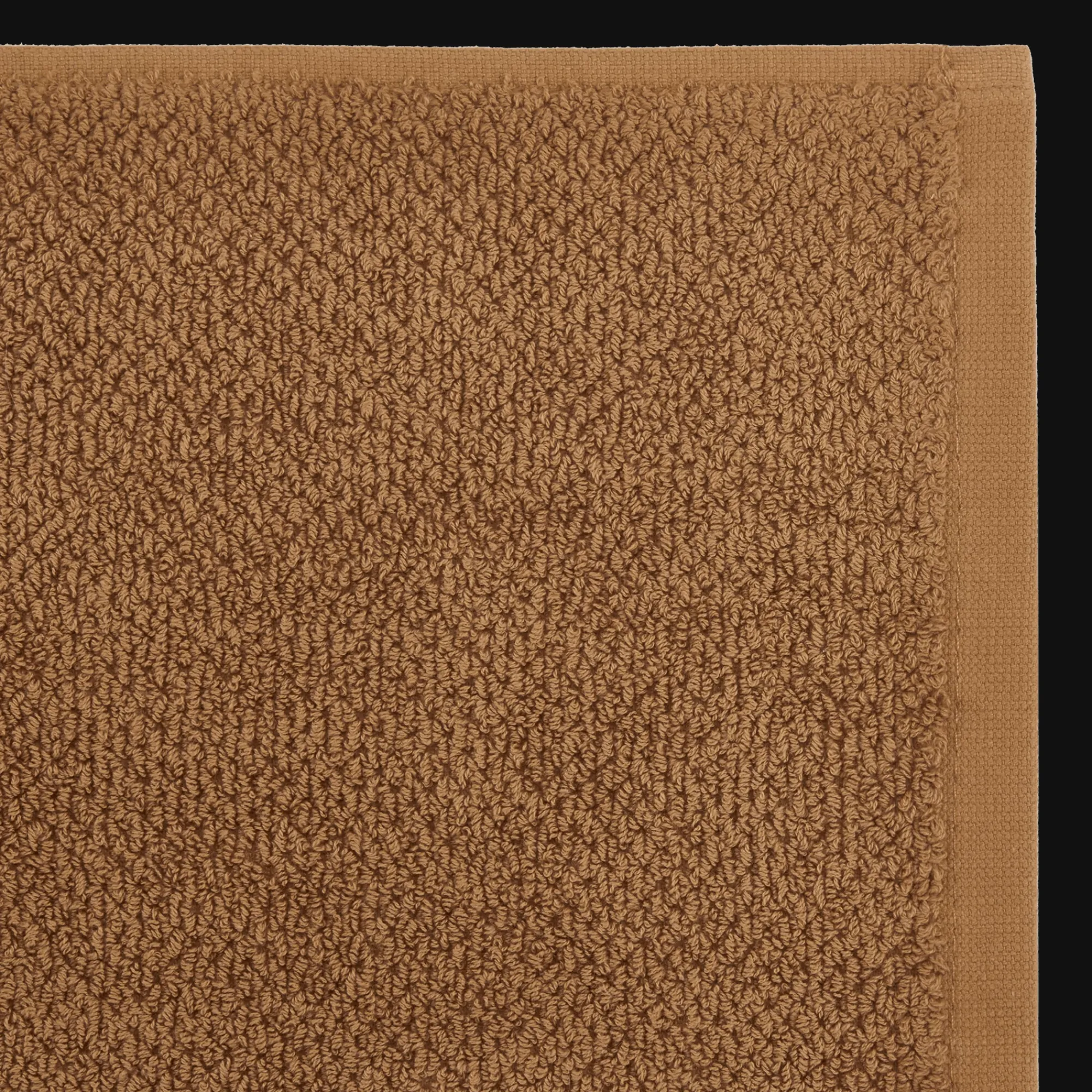 Discount Bouclair Cognac Textured Washcloth