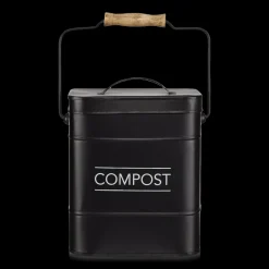 Outlet Bouclair Compost Rustic Metal Bin