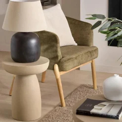 Clearance Bouclair Concrete Effect Side Table