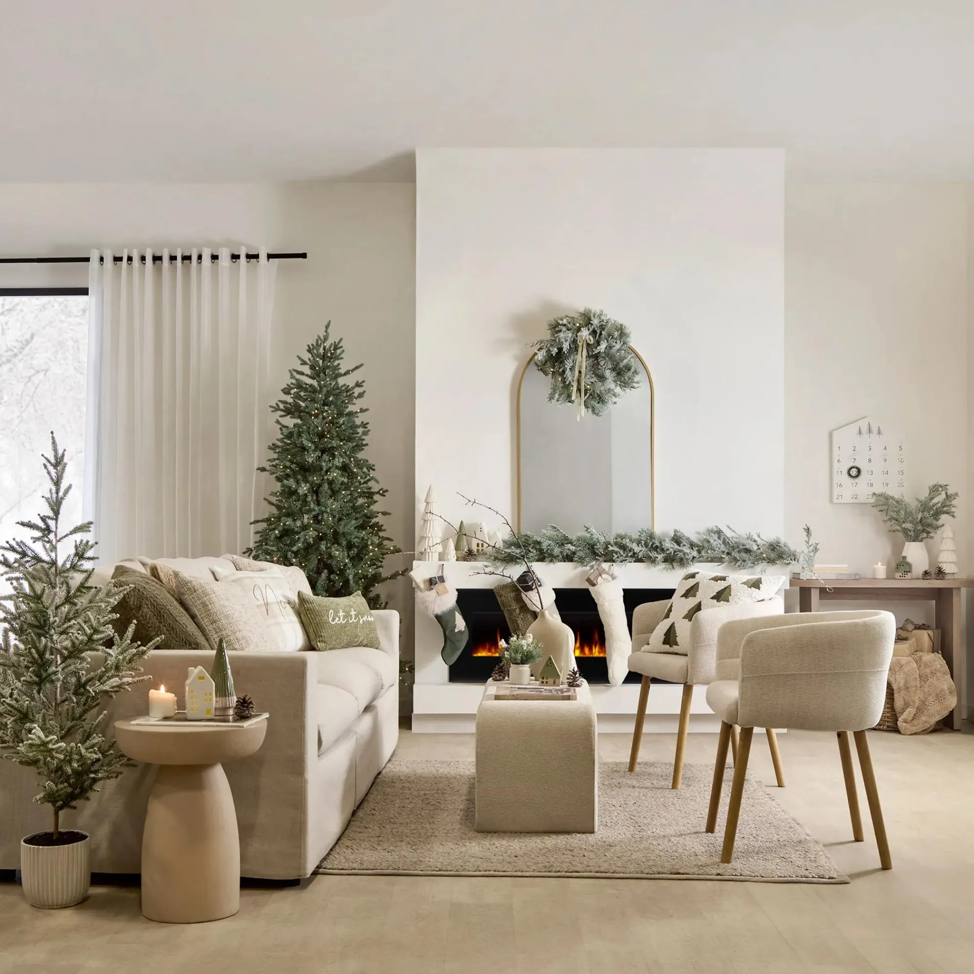 Clearance Bouclair Concrete Effect Side Table