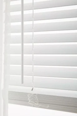 Outlet Bouclair Cordless Faux Wood Blinds - Easy Lift & Tilt