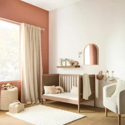 Bouclair Cream Bubble Faux Fur Rug