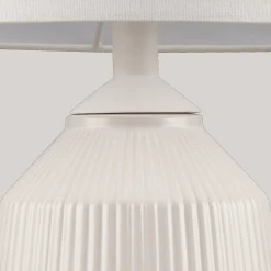 Discount Bouclair Cream Ceramic Table Lamp