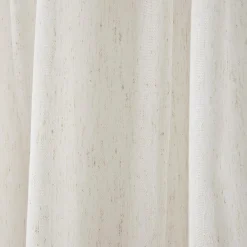 Outlet Bouclair Cream Eneca Back-Tab/Rod-Pocket Curtain