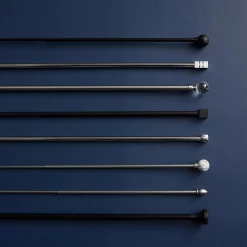 Clearance Bouclair Cube Curtain Rod Set - Diameter 25mm