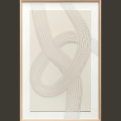 Best Bouclair 3D Lines on Glass Art