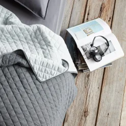 Clearance Bouclair Damien Collection - Reversible Jersey Coverlet Set