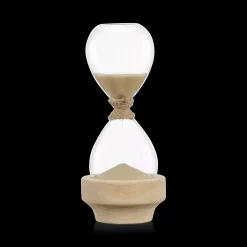 Outlet Bouclair Decorative Hourglass with Wood Base
