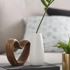 Online Bouclair Decorative Mango Wood Heart