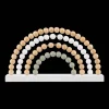 Clearance Bouclair Decorative Wood Beads Rainbow