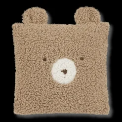 Discount Bouclair Emery Brown Teddy Throw Pillow