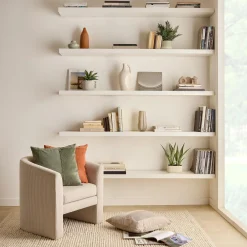 Outlet Bouclair Fabric Accent Chair