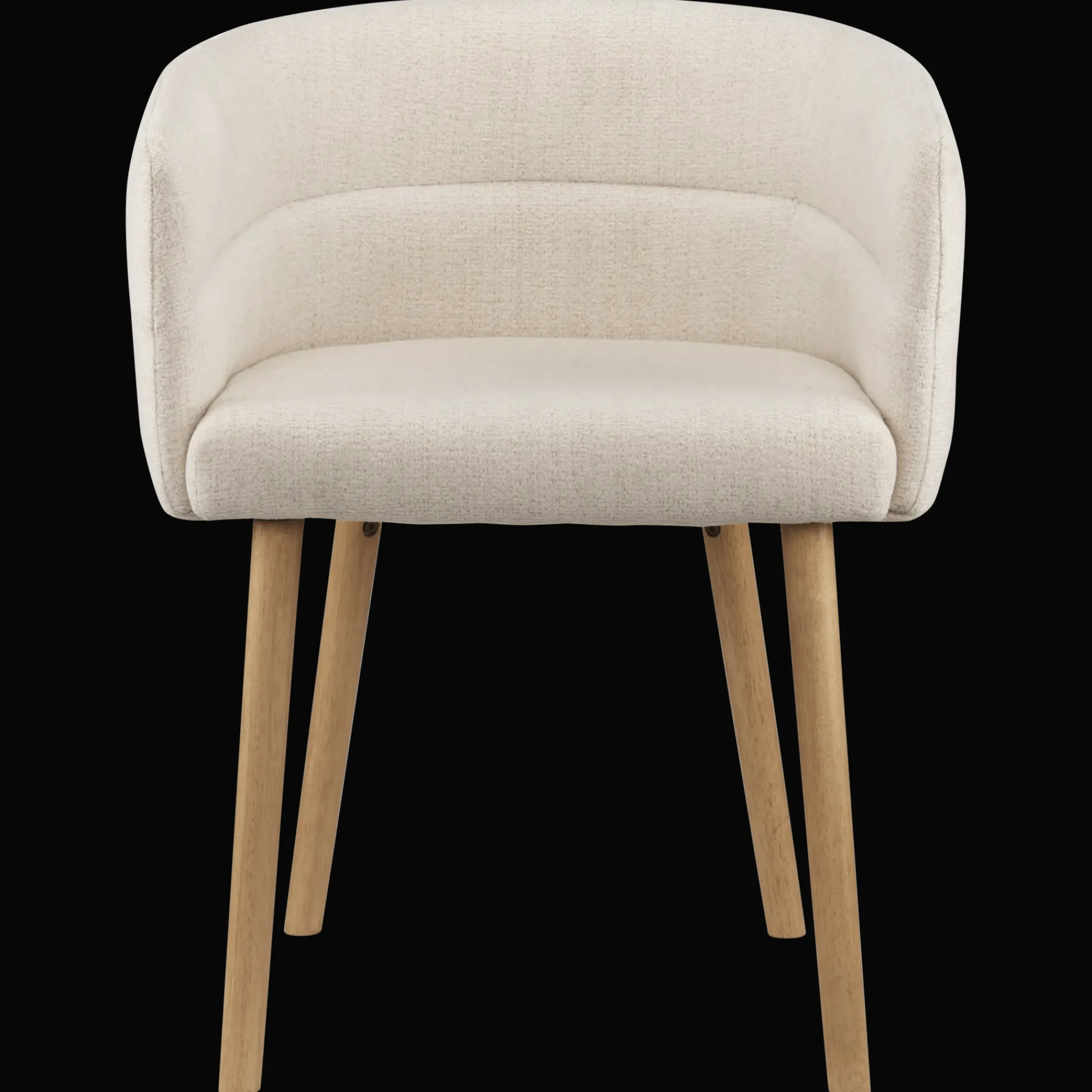 Best Bouclair Fabric and Mango Wood Accent Chair